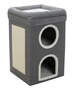 TRIXIE Krabpaal Cat Tower Saul 39×39×64 cm – Grijs