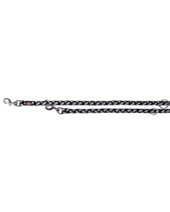 TRIXIE Hondenriem Cavo Reflect Verstelbaar Zwart 200×1,8 cm