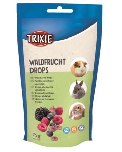 TRIXIE Knaagdier Drops Bosvruchten 75 gr – Gezonde Snack voor Knaagdieren