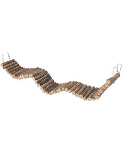 TRIXIE Hangbrug Wilg 61×8 cm – Natuurlijk, flexibel voor vogels en knaagdieren