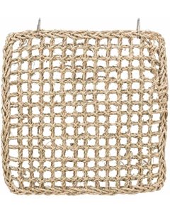 TRIXIE Klimmat Zeegras 30×30 cm – Speelgoed voor vogels, konijnen