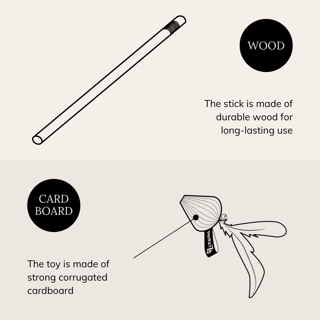 District 70 Kattenhengel SMASH Kartonnen 40×55 cm – Wit