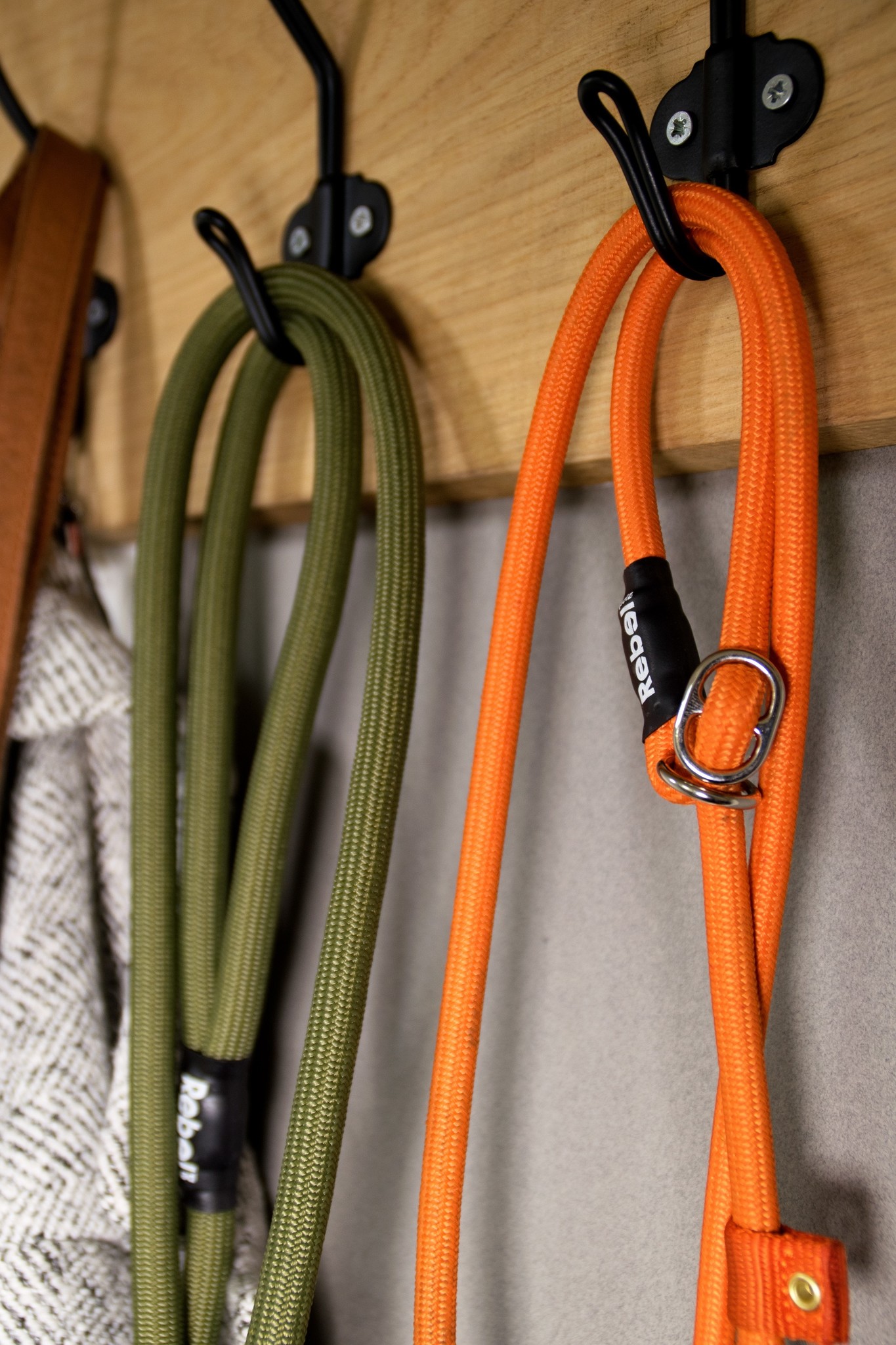 Trainingsleine - Orange / Large - 12 mm x 140 cm