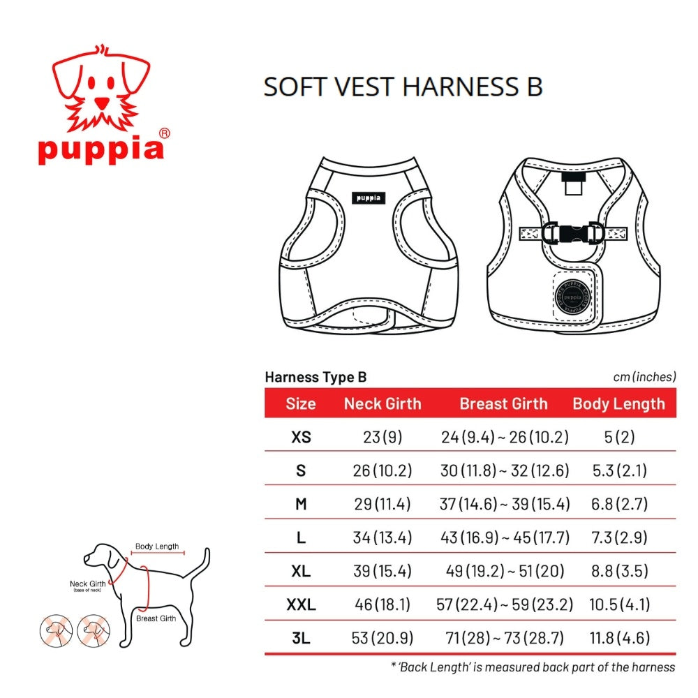 Soft Vest Geschirr - Blau / Small - Hals 26 cm | Brust 30–32 cm