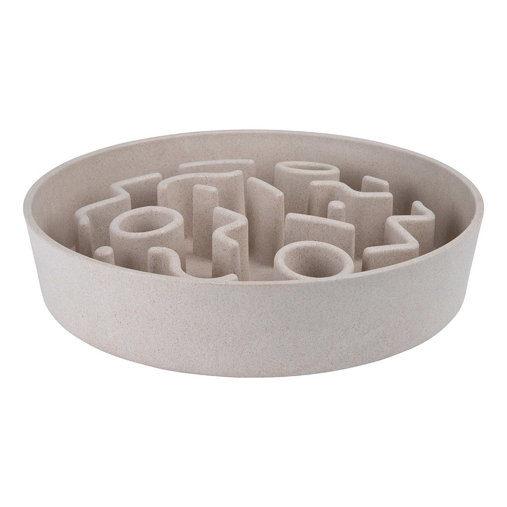 BAMBOO Slow Feeder für Hunde - Ice Blue / Ø17 cm (520ml)