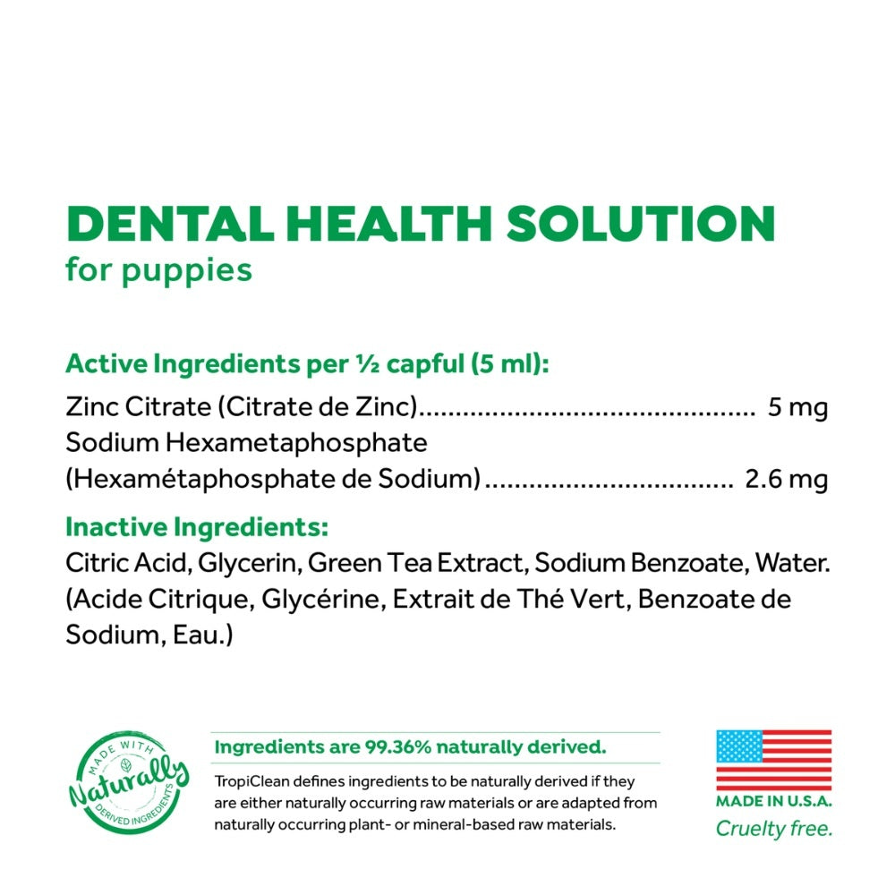 TropiClean Fresh Breath hond verzorgingsproduct smaakloos {{package_size_display}}