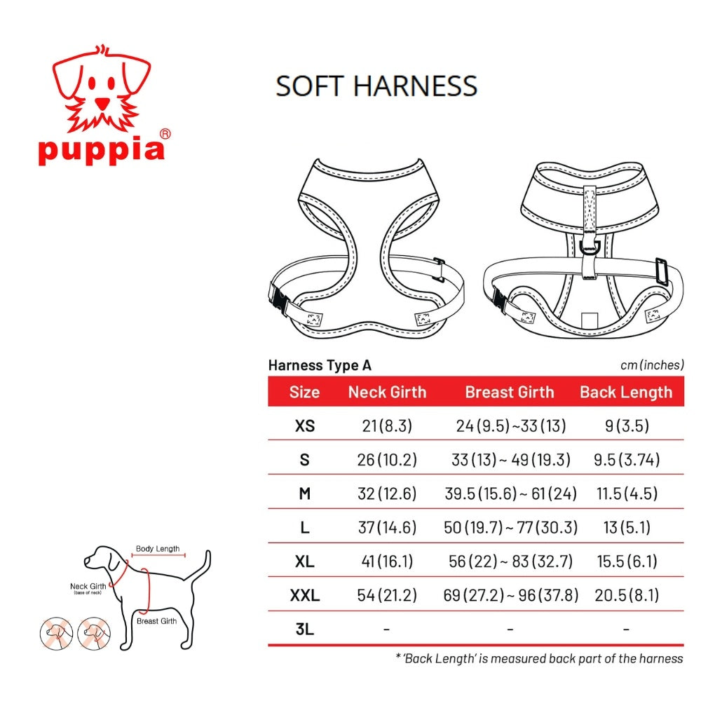 Soft-Geschirr - Rosa / Extra Small - Hals 21 cm | Brust 24-33 cm
