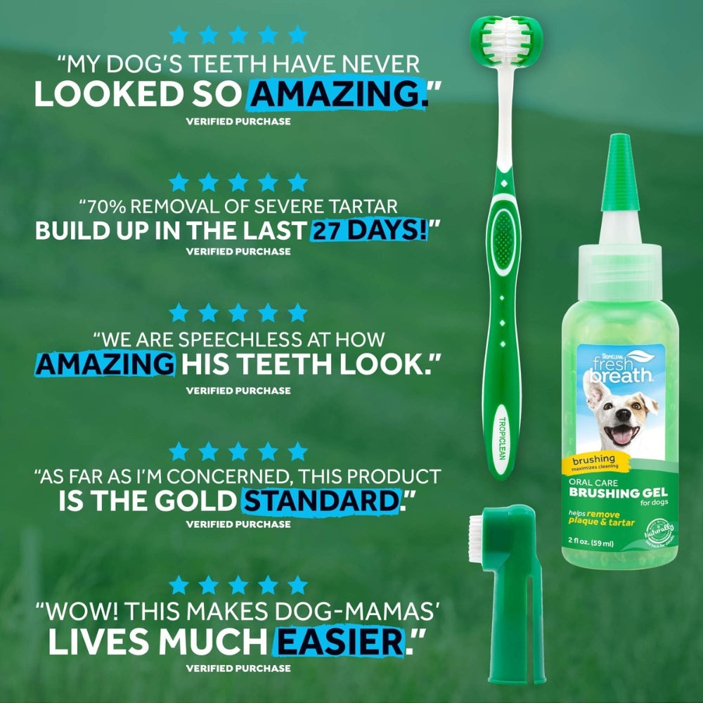 Fresh Breath Oral Care Kit hond verzorgingsproduct {{package_size_display}}