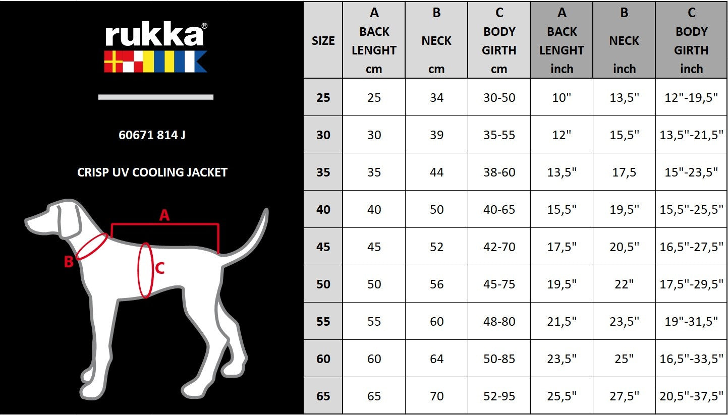 Rukka Crisp Cooling Jacket verkoelend hondenjasje