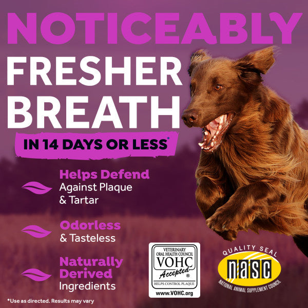 TropiClean Fresh Breath water additief Plus Hip & Joint hond