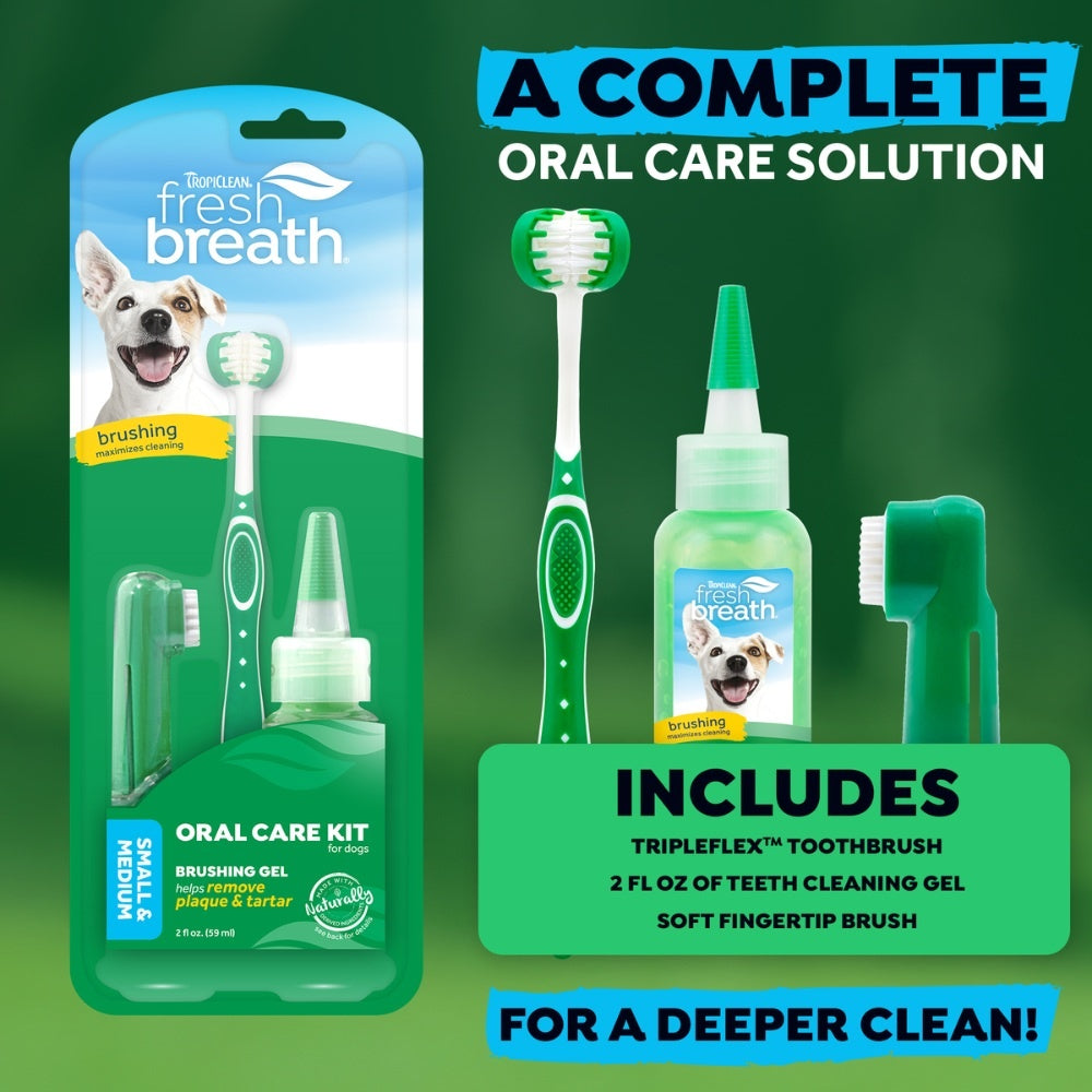 Fresh Breath Oral Care Kit hond verzorgingsproduct {{package_size_display}}