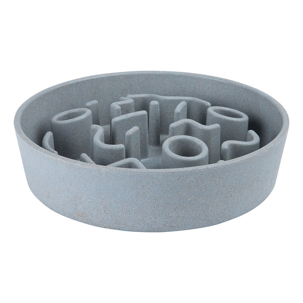 BAMBOO Slow Feeder für Hunde - Ice Blue / Ø17 cm (520ml)