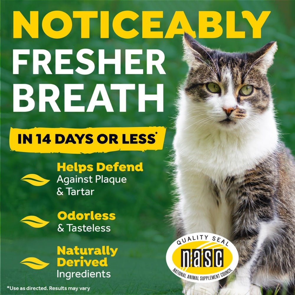 TropiClean kat verzorgingsproduct Fresh Breath wateradditief