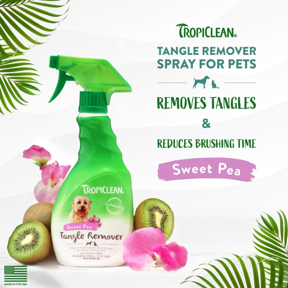 TropiClean Tangle Remover hond verzorgingsproduct ontklitter {{package_size_display}}