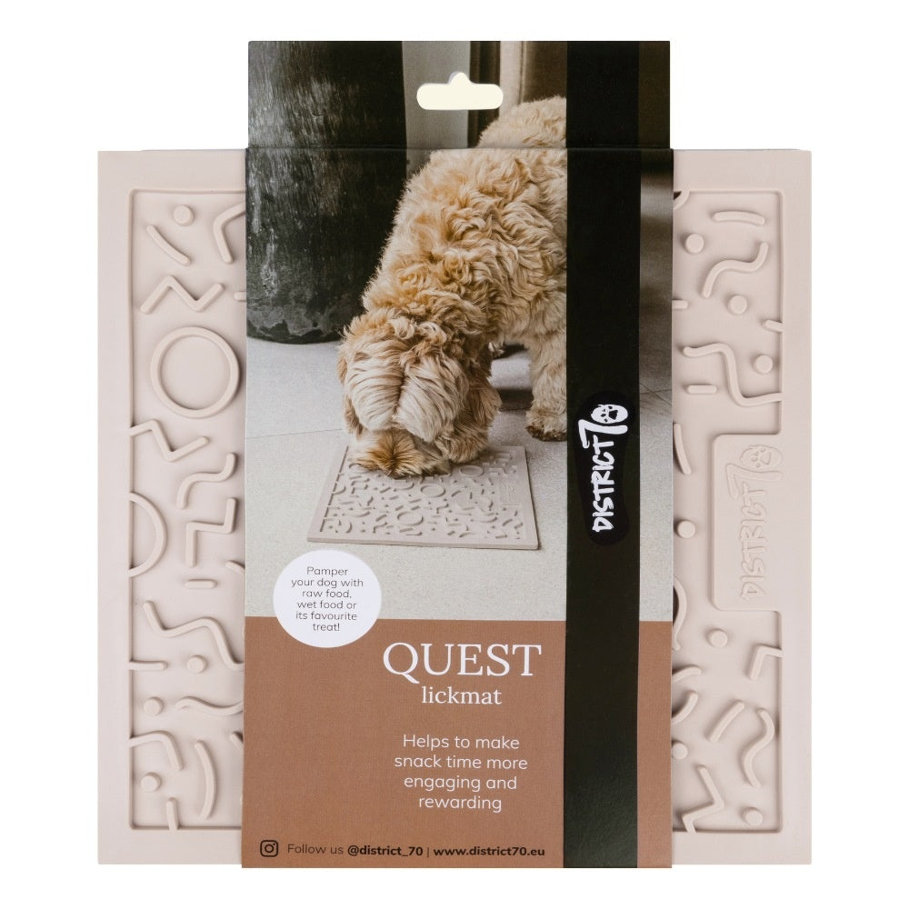 QUEST-Lickmatte für Hunde – Terra