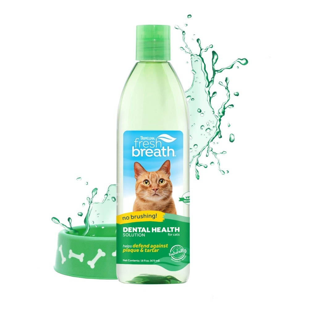 TropiClean kat verzorgingsproduct Fresh Breath wateradditief