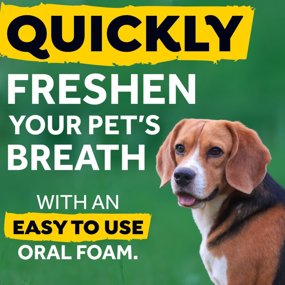 TropiClean Fresh Breath Oral Care Foam hond verzorgingsproduct {{package_size_display}}