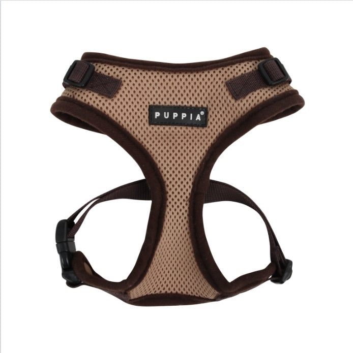 Puppia Ritefit tuigje polyester airmesh S zwart
