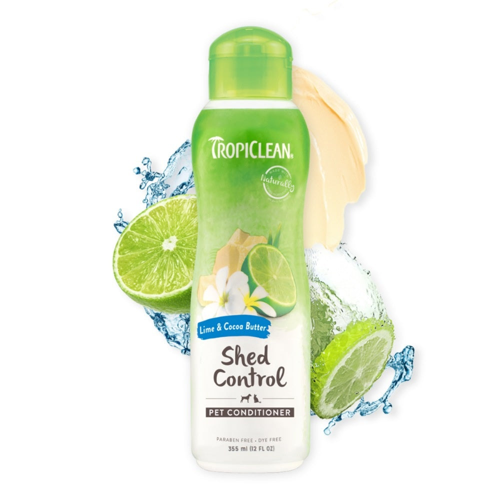 TropiClean Shed Control conditioner Lime & Cacaoboter 355 ml