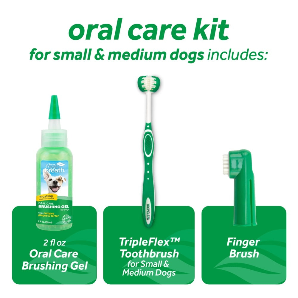 Fresh Breath Oral Care Kit hond verzorgingsproduct {{package_size_display}}