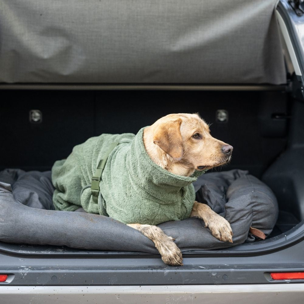 Medea X Bademantel - Olive / XX-Small
