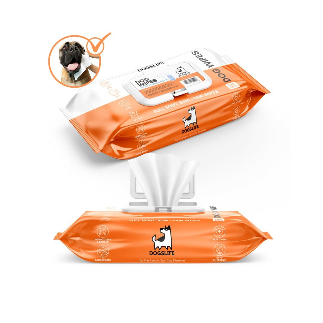 Grooming‑Wischtücher für Hunde