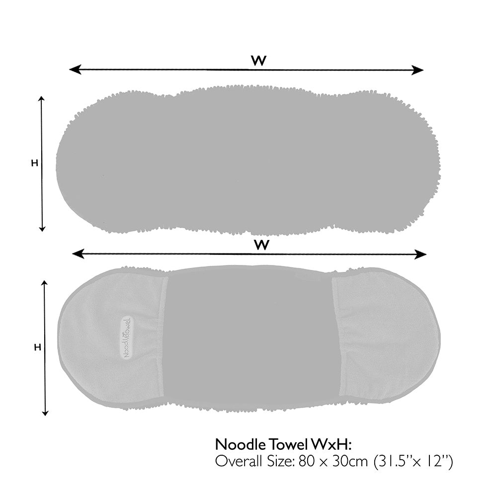 Noodle‑Trockentuch