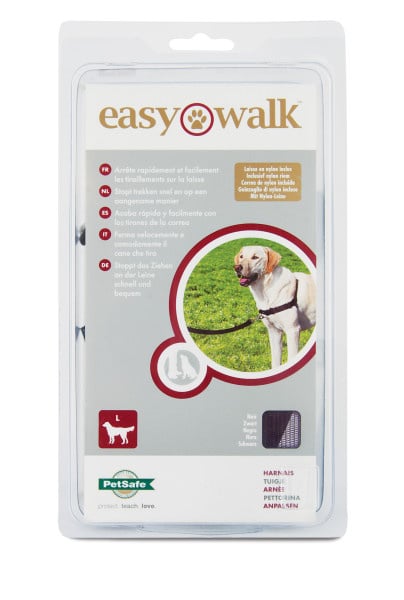Easy Walk Harness - Schwarz / Large - 66-91 cm