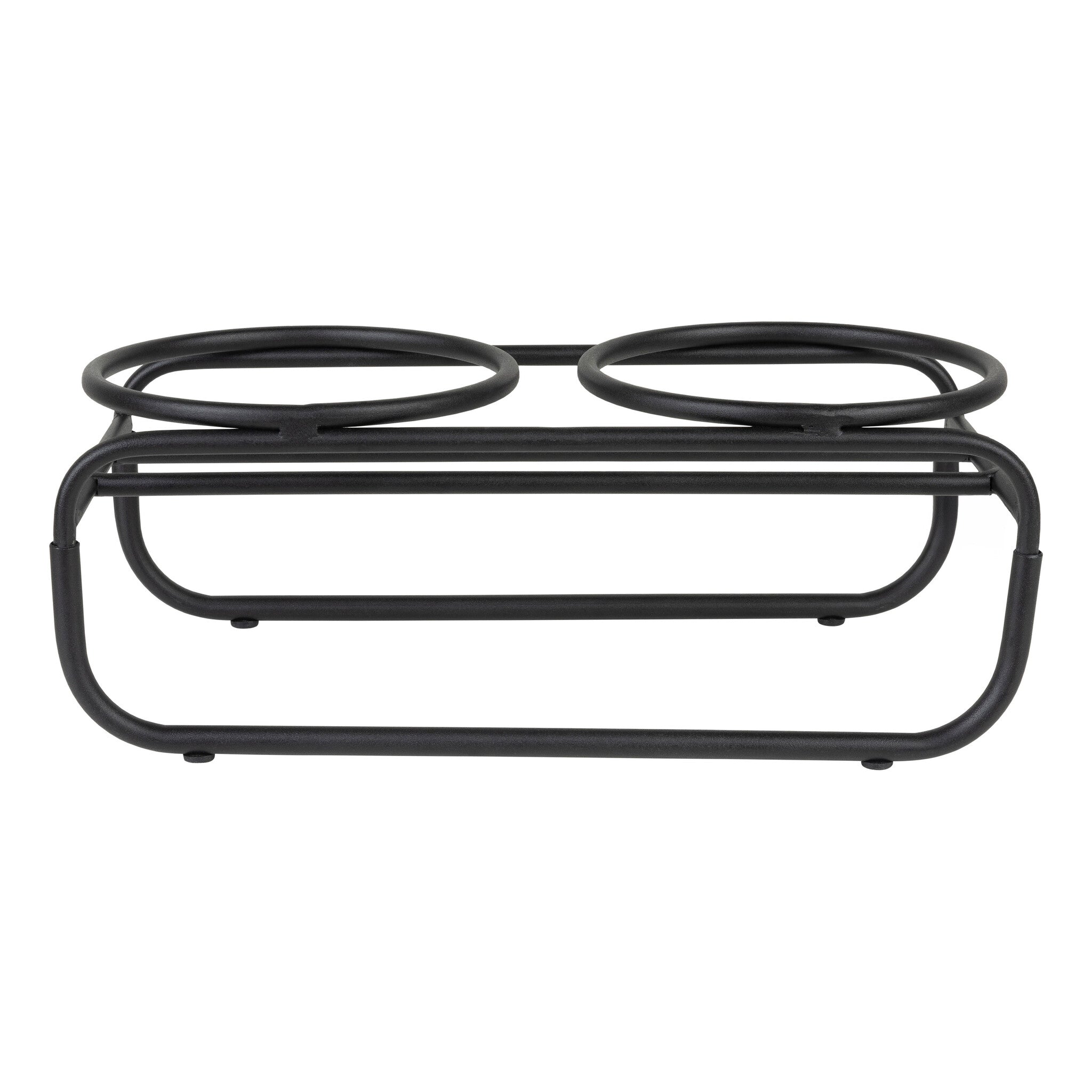 BUTLER Futternapfständer für Hunde - Schwarz / M