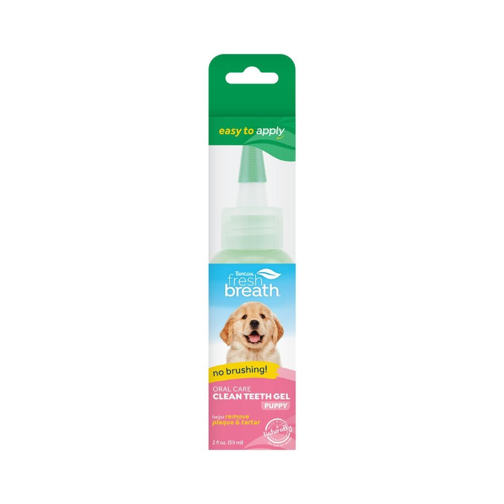 TropiClean Fresh Breath Puppy tandpasta mint gel {{package_size_display}}