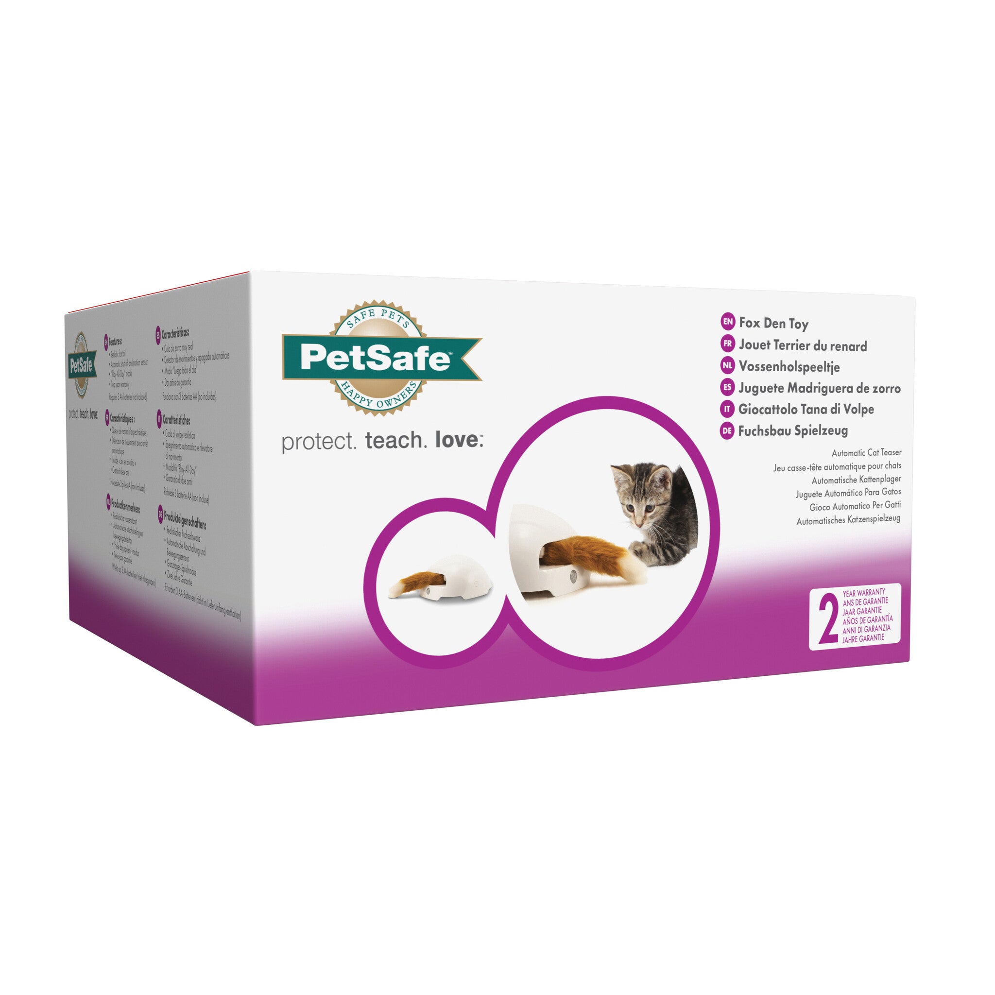 Fox Den Toy – Automatischer Katzen-Teaser
