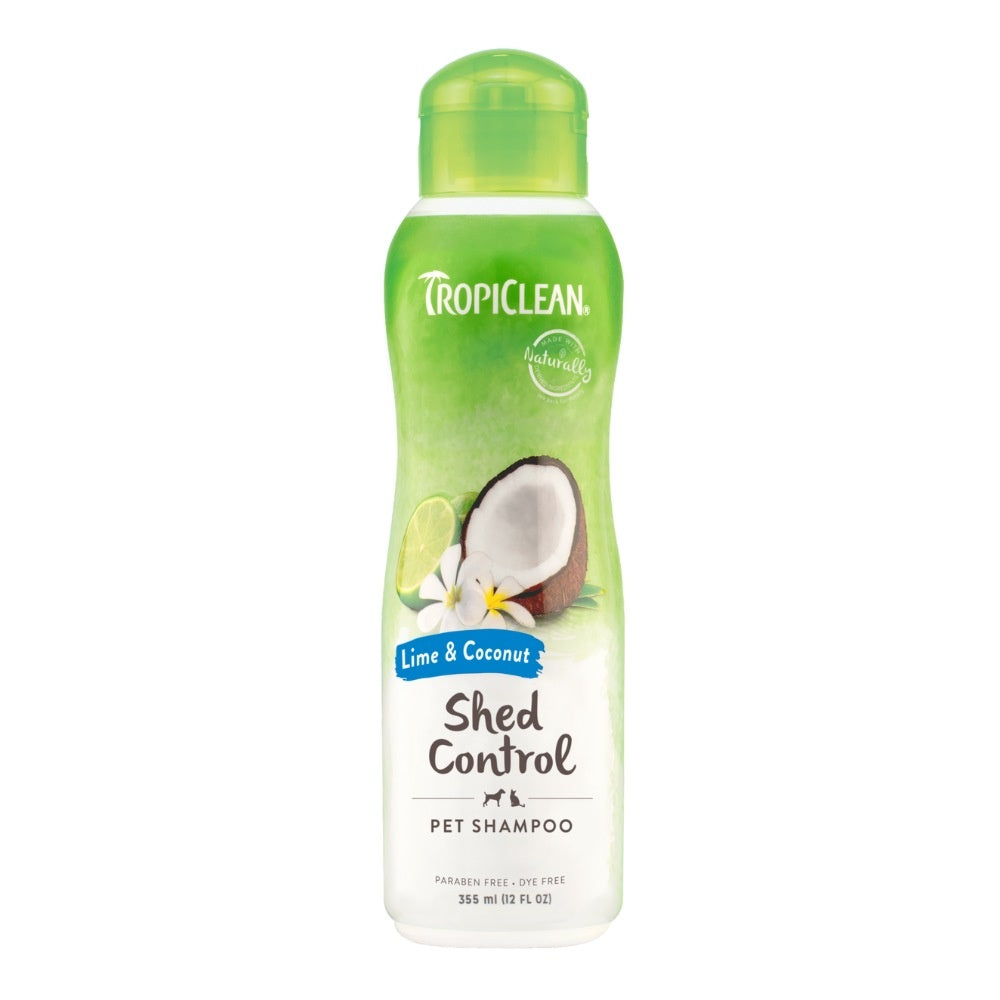 TropiClean Lime & Coconut Shed Control shampoo 355 ml