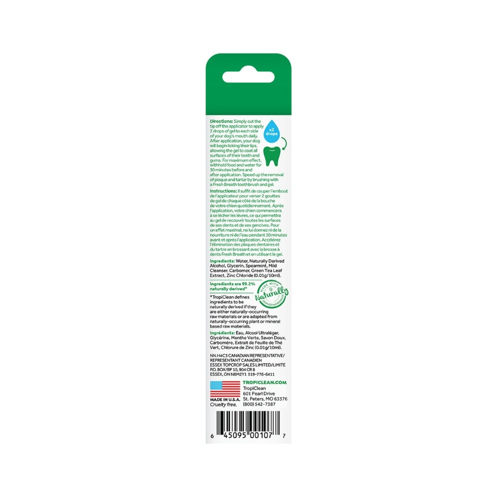 TropiClean Clean Teeth Gel hond verzorgingsproduct 59 ml
