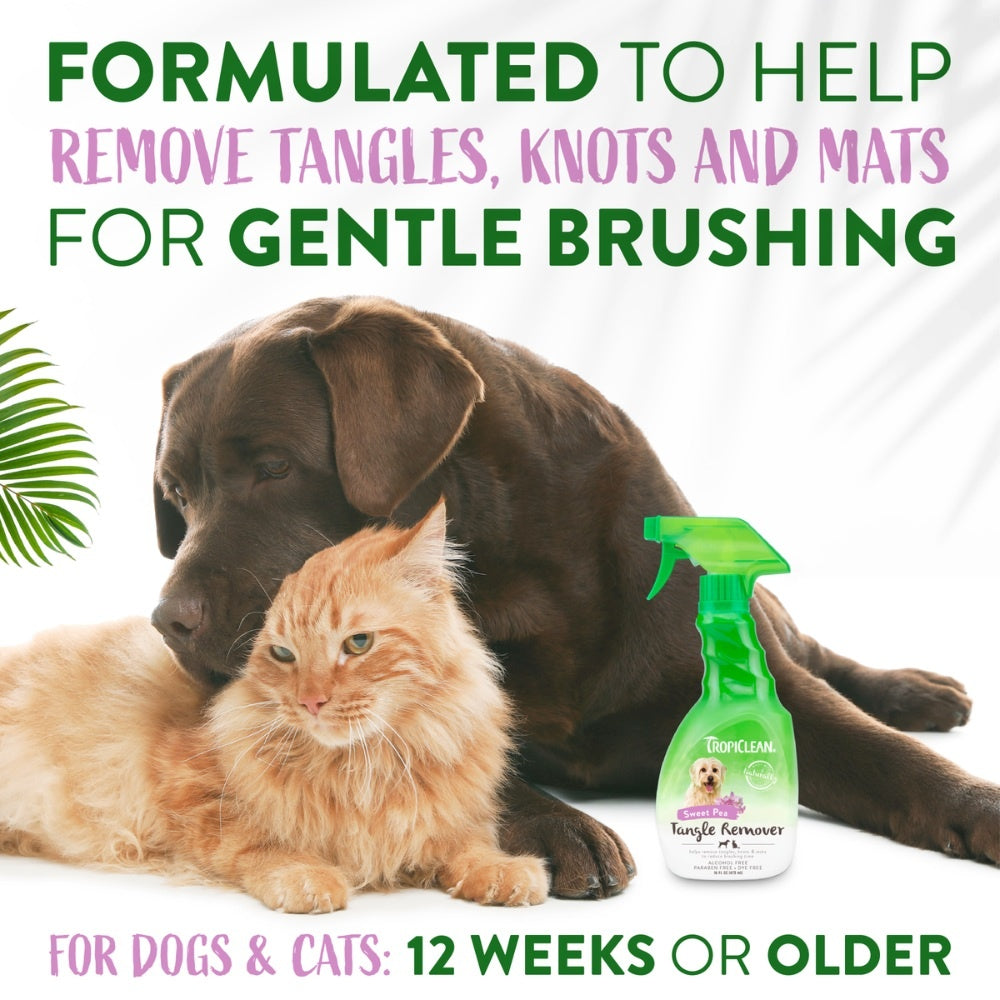 TropiClean Tangle Remover hond verzorgingsproduct ontklitter {{package_size_display}}