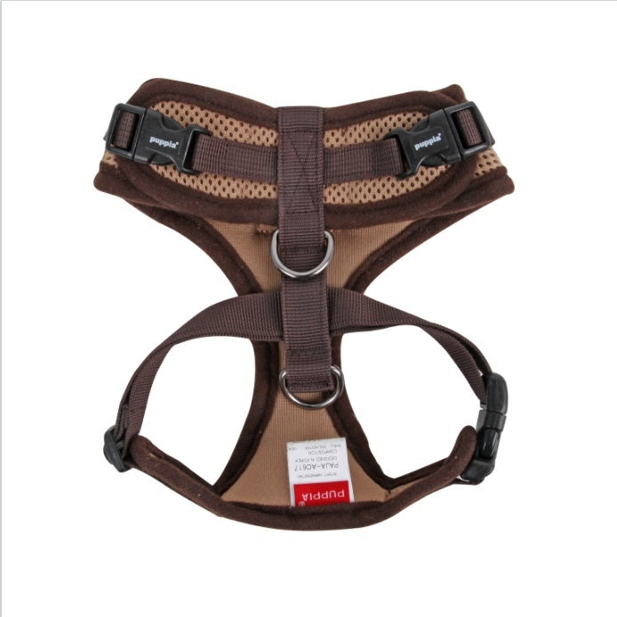 Puppia Ritefit tuigje polyester airmesh S zwart