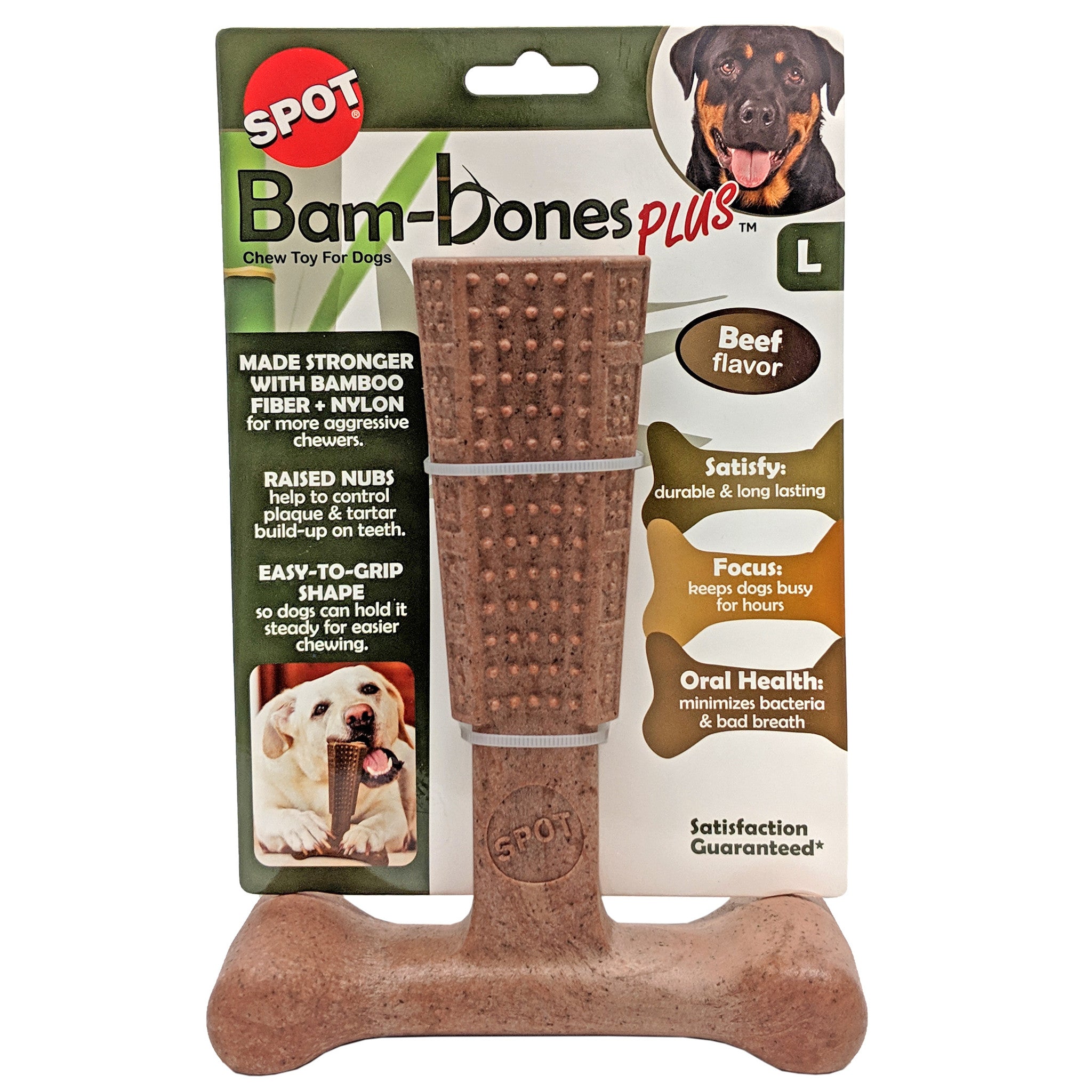 Spot Bam-Bones Plus Easy Grip kauwspeelgoed