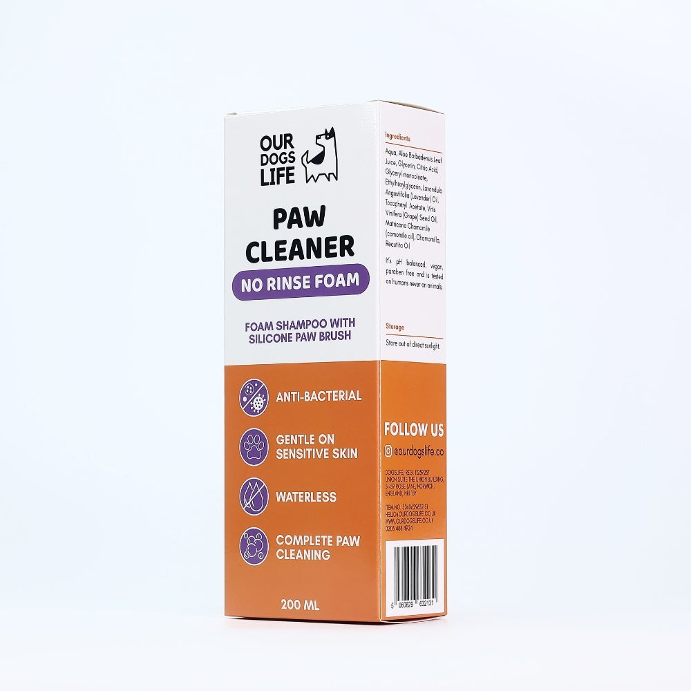 OurDogsLife Paw Cleaner hond verzorgingsproduct met handdoek
