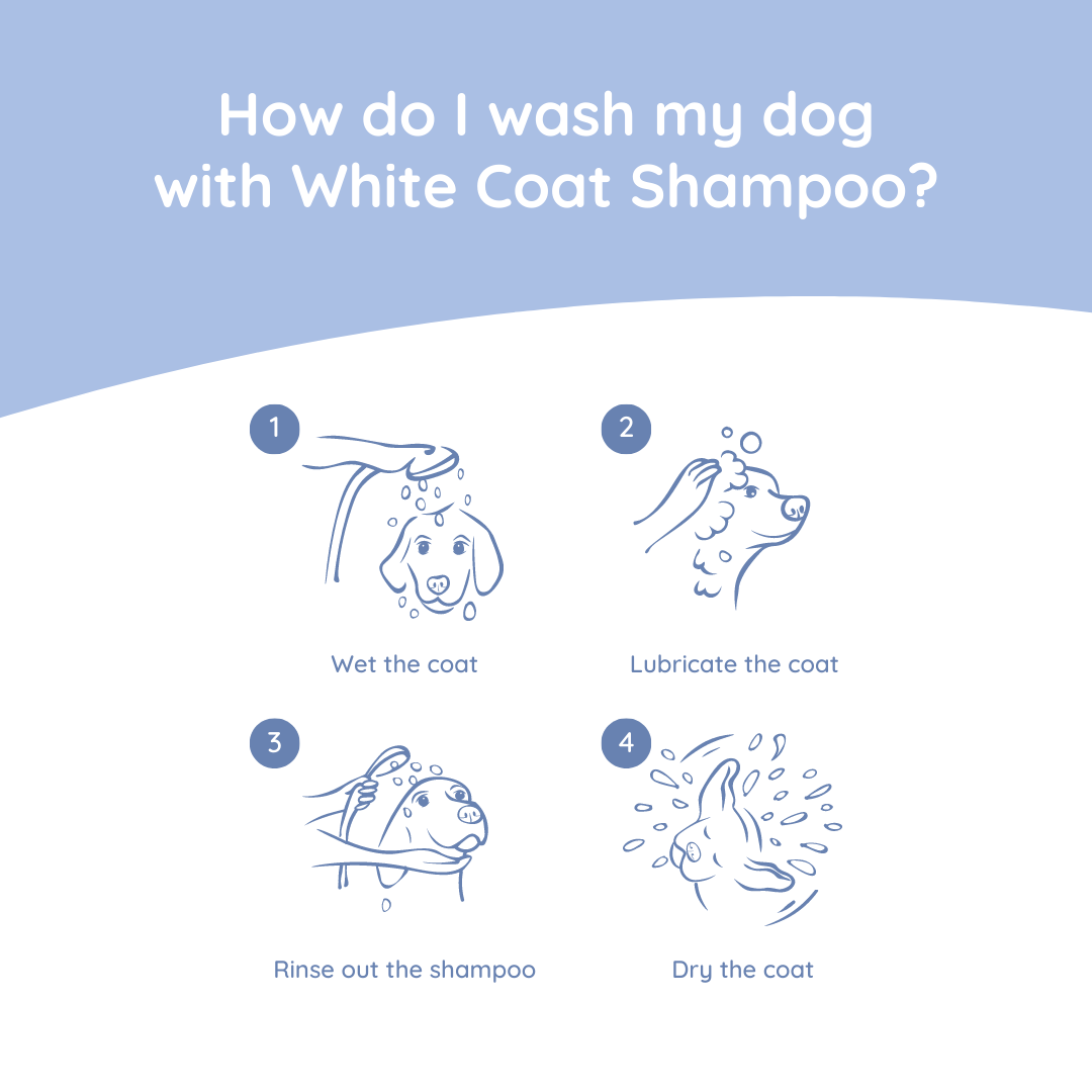 Hundeshampoo White Coat 270 ml