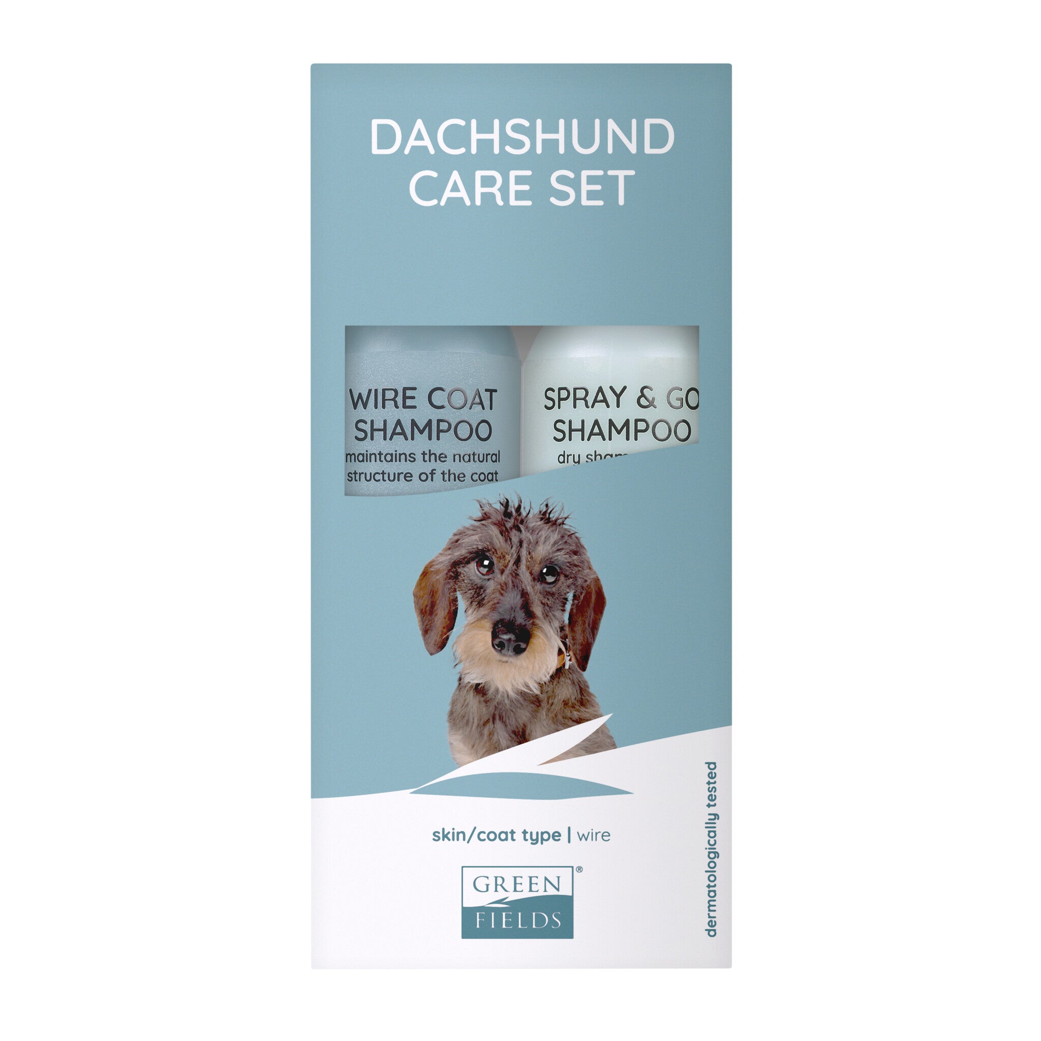 Greenfields Dachshund Care Set shampoo set 2 x 270 ml