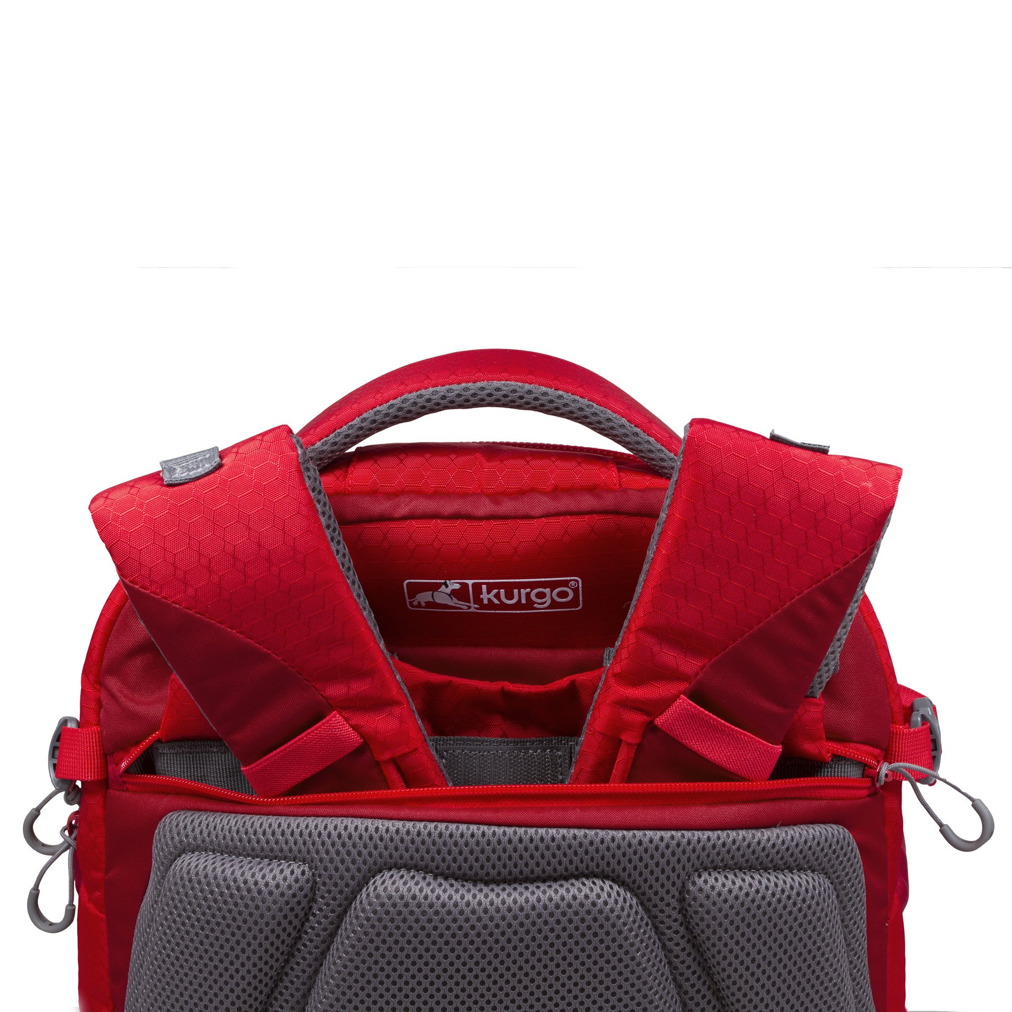 Kurgo hondenrugzak G-Train K9 Pack 40×25 cm – Rood
