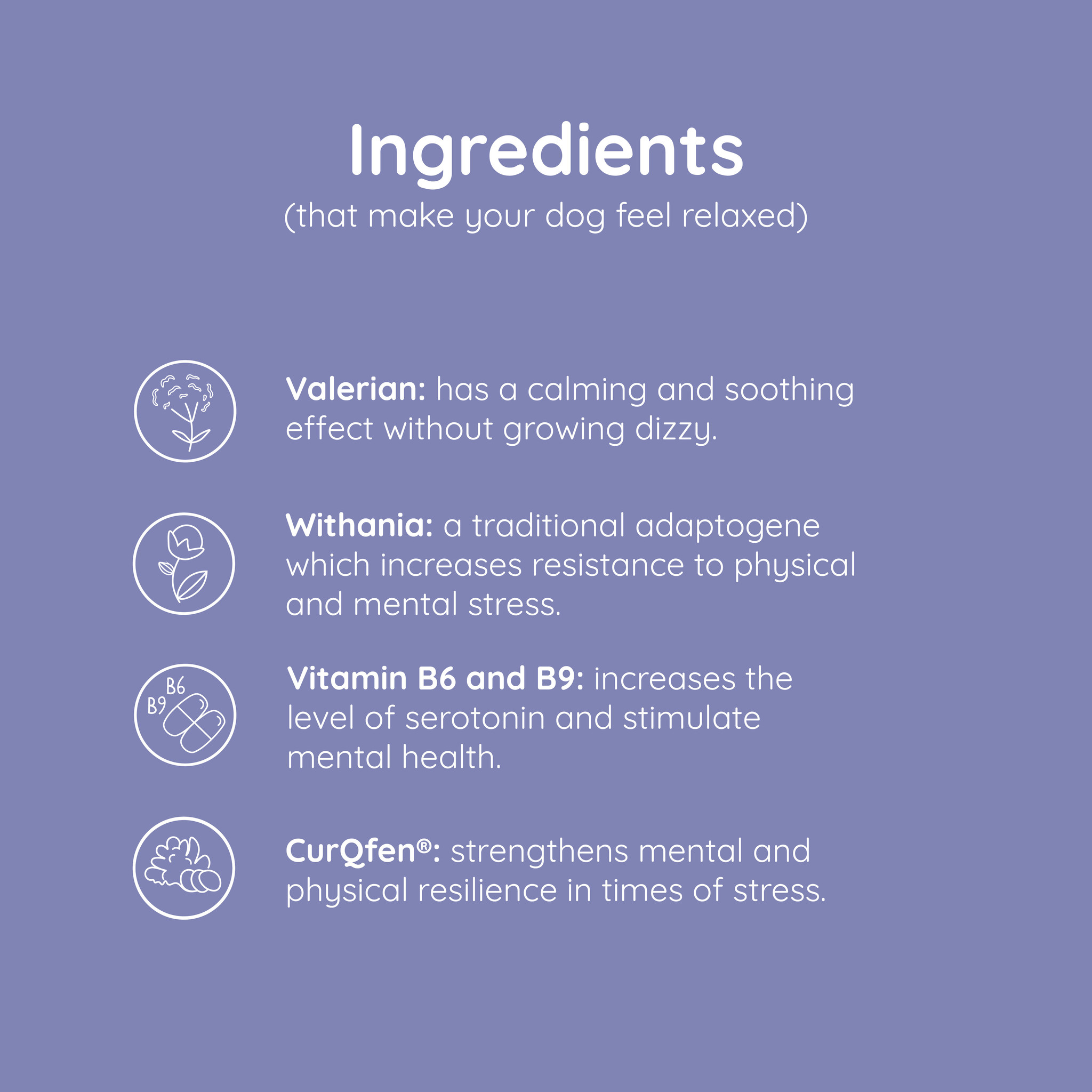 Greenfields Hondenvoedingssupplement Calm+ tegen Stress – 150 g