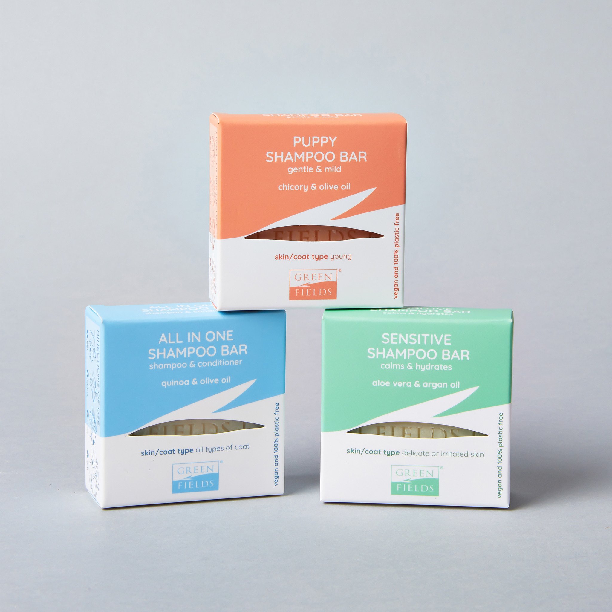 Greenfields Shampoo Bar All-in-ONE Hunde 100 g - natürliche Inhaltsstoffe