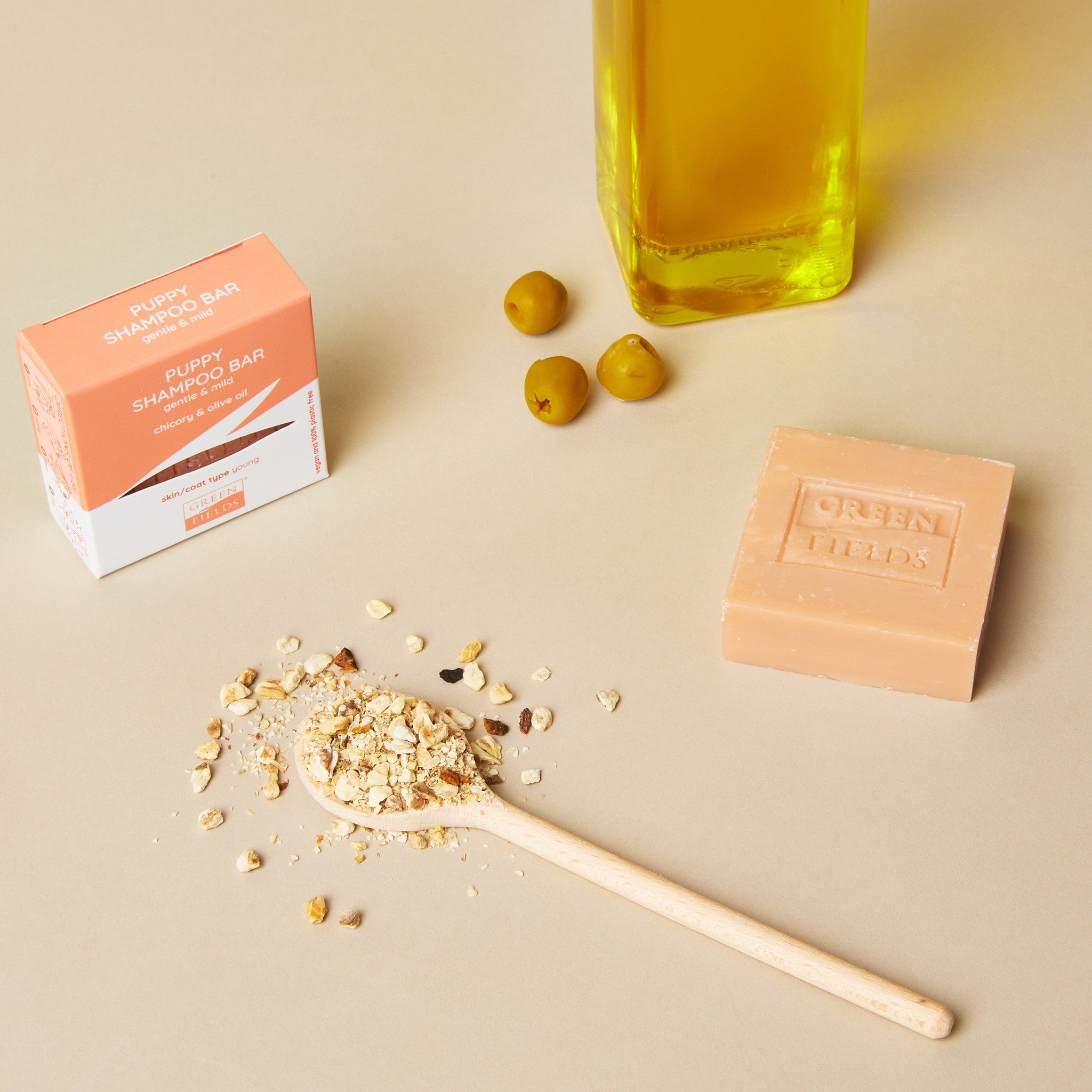 Greenfields Puppy Shampoo Bar - Milde Shampoo voor Puppies