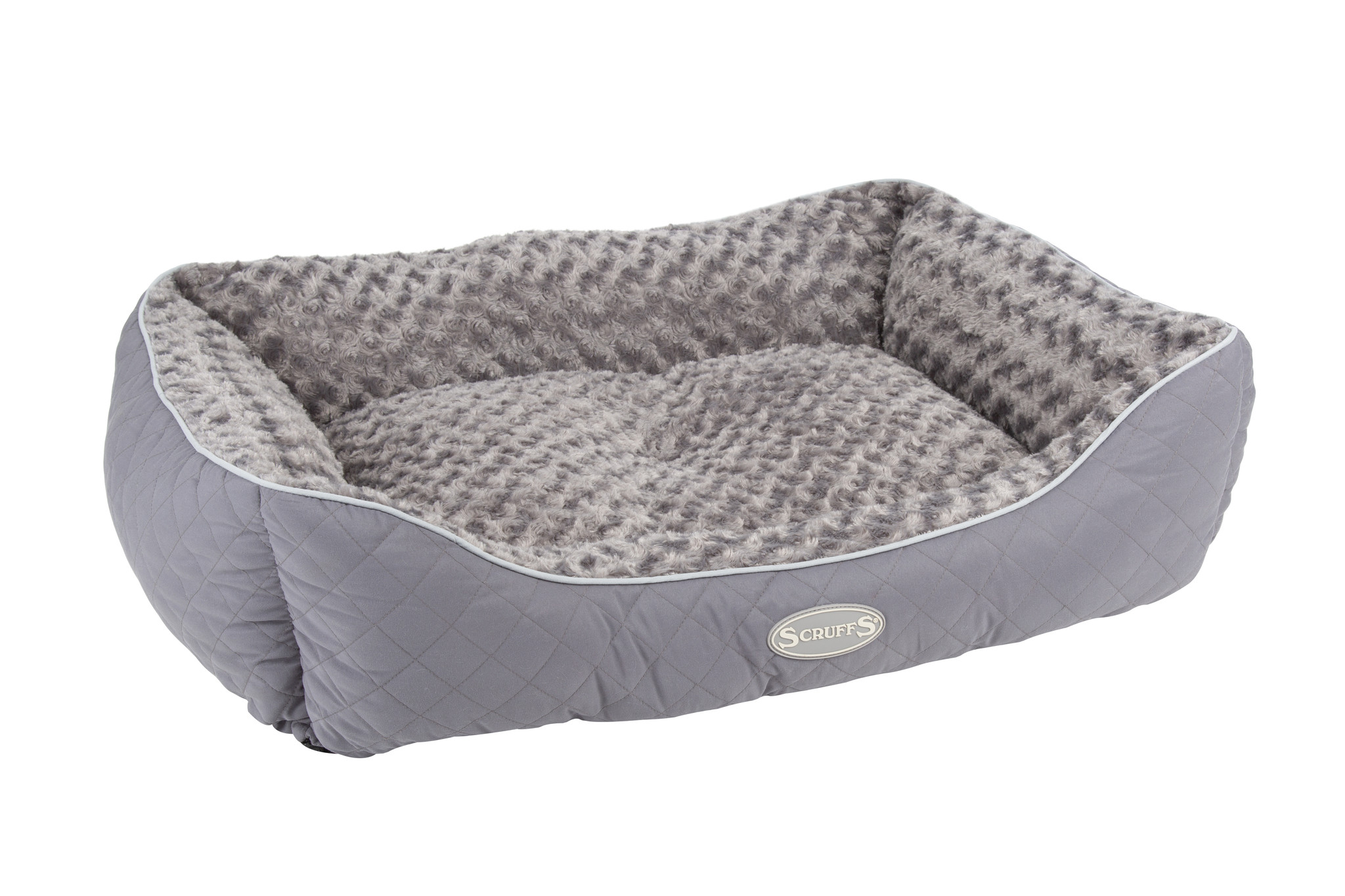 Scruffs Hundebett Wilton Box Extra Large 90×70 cm - Grau