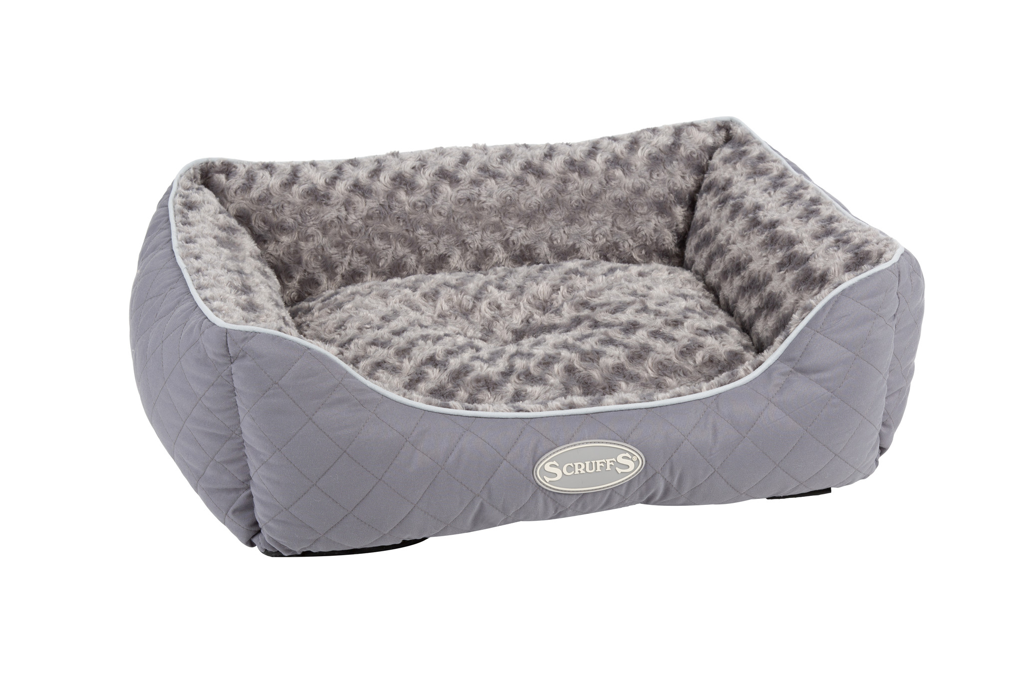Scruffs Wilton Box Bed Hundebett - 50×40 cm - Grau