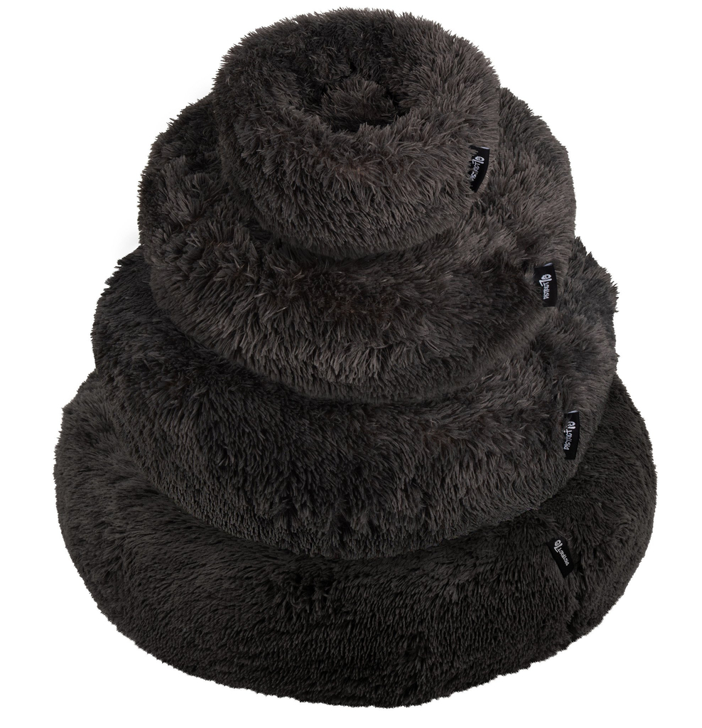 District 70 FUZZ | Donkergrijs, Medium - Ø60 cm