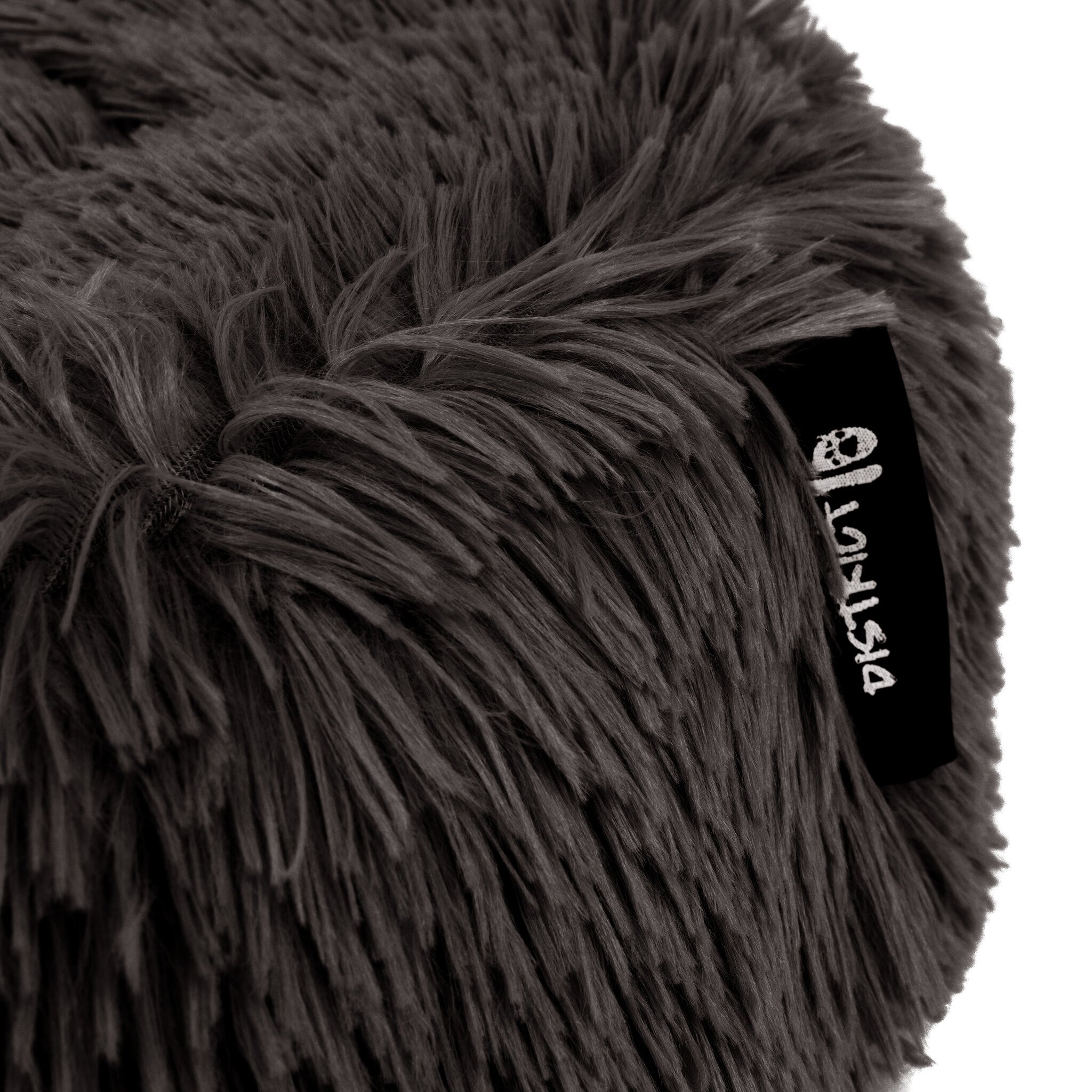 District 70 hondenmand Fluffy FUZZ 2.0 Ø45 cm – Donkergrijs