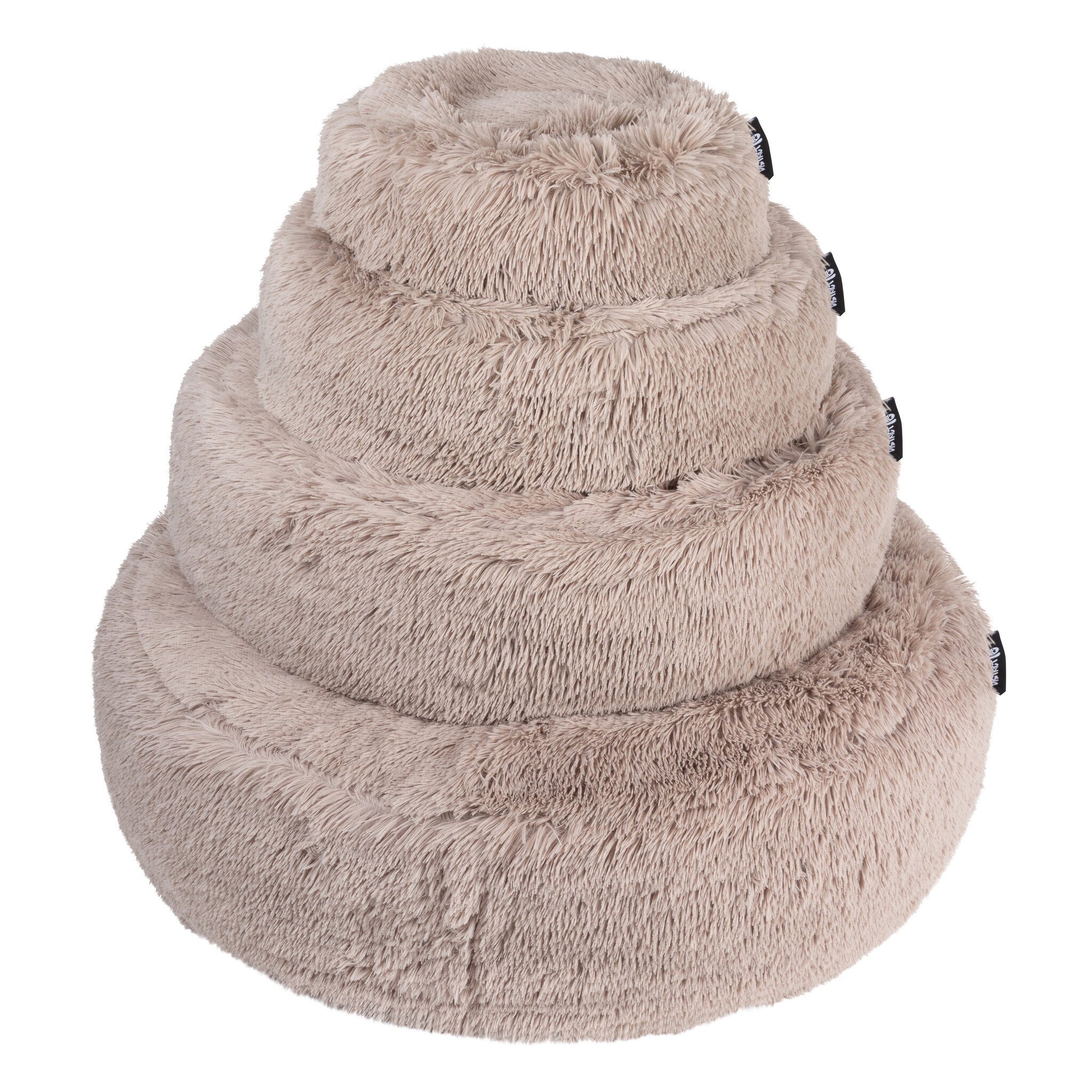District 70 hondenmand Fluffy FUZZ 2.0 Ø80 cm – Zand
