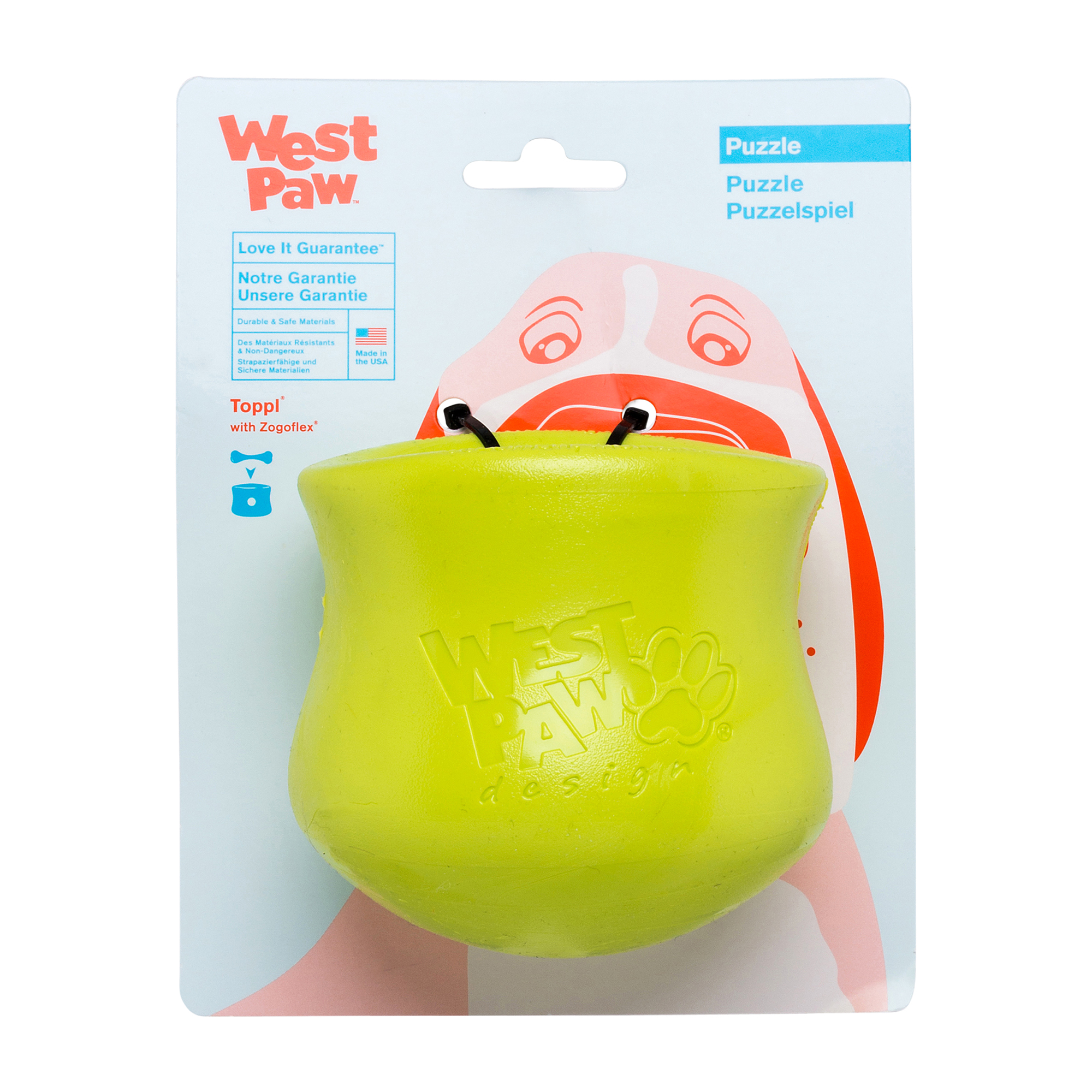 Zogoflex Toppl - Granny Smith Grün / Large - 10 cm