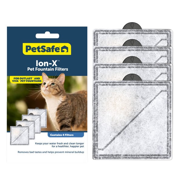PETSAFE Ion-X-Filter 4er-Pack - für Outlast- und Viva-Brunnen